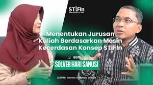Memilih Jurusan Solver Hari Sanusi STIFIn Man